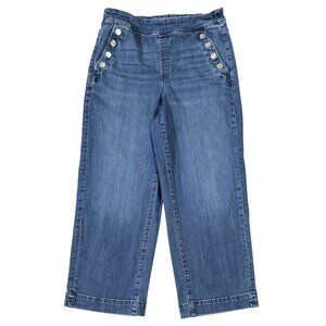 Chico's Blue Wide Leg Jeans